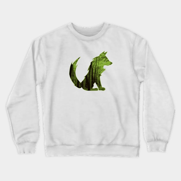 Fox Crewneck Sweatshirt by scdesigns